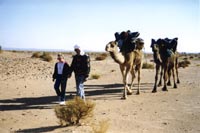 Marche et Mharre dans le dsert